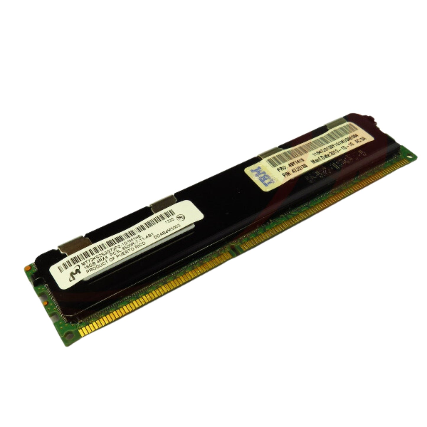 IBM 49Y1418 47J0139 16GB 4Rx4 PC3L-8500 1066MHz DDR3 CL7 ECC RDIMM Server Memory (Refurbished)