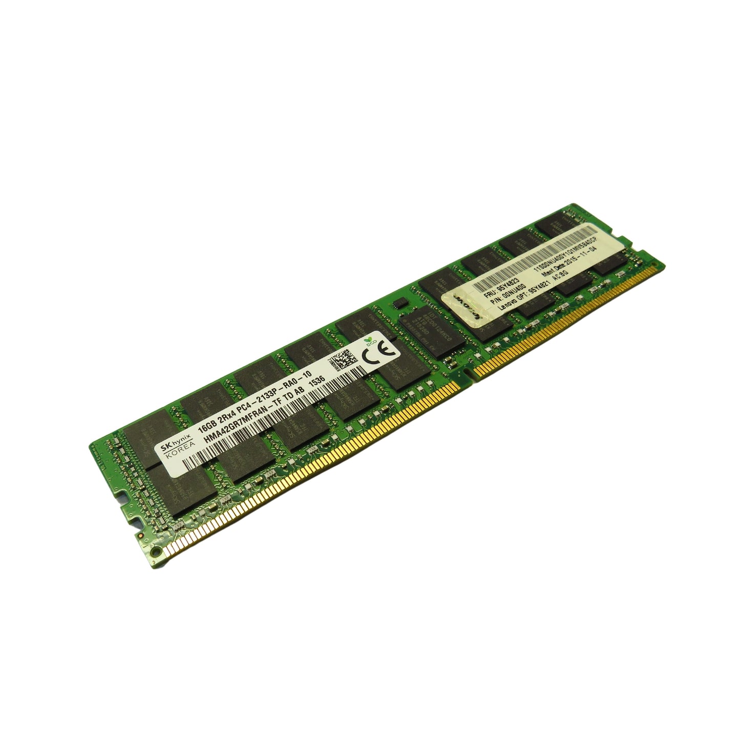 Lenovo 95Y4823 95Y4821 16GB 2Rx4 PC4-2133P 2133MHz DDR4 RDIMM Server Memory (Refurbished)